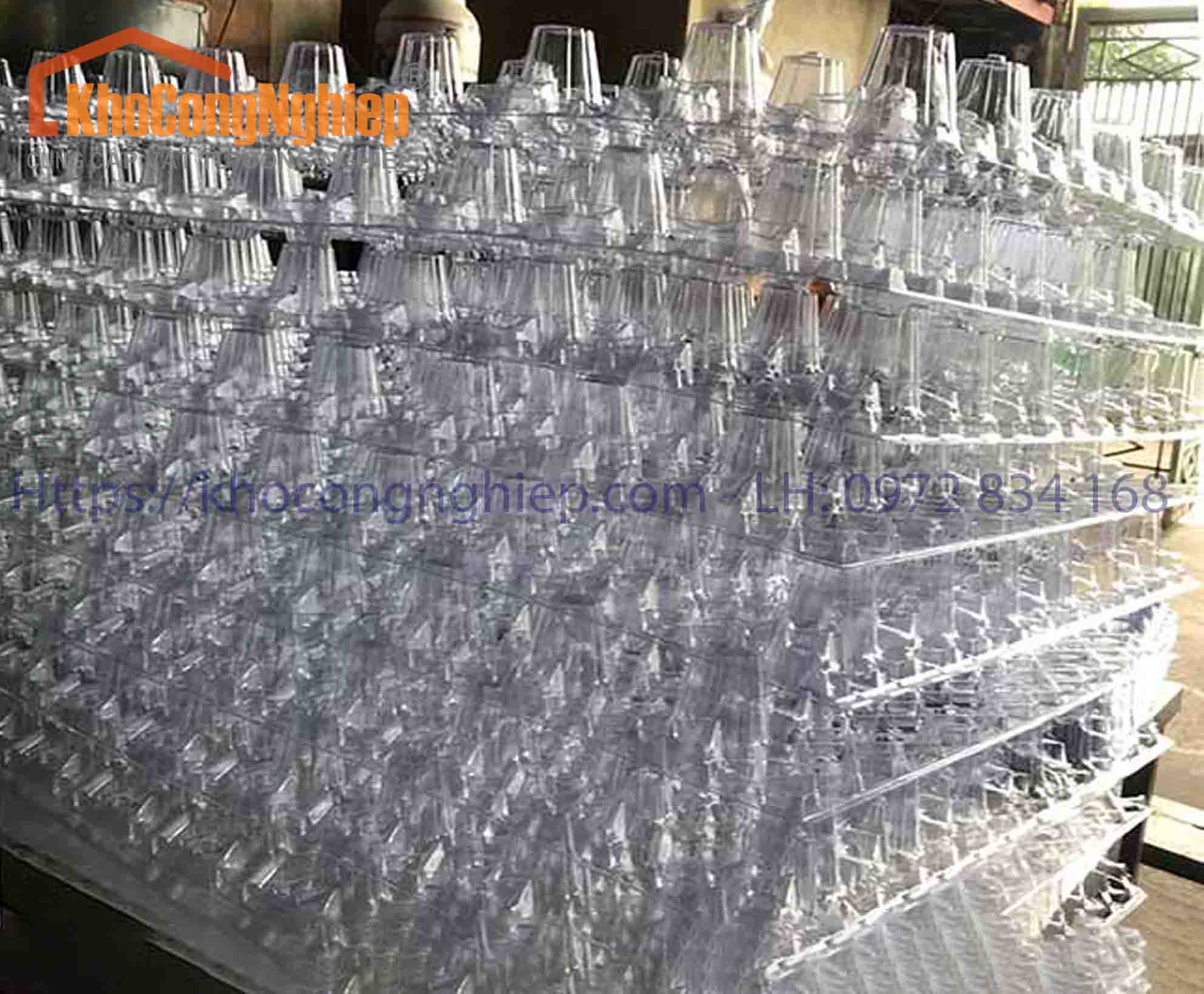 Đệm vi sinh tổ ong (trắng trong)